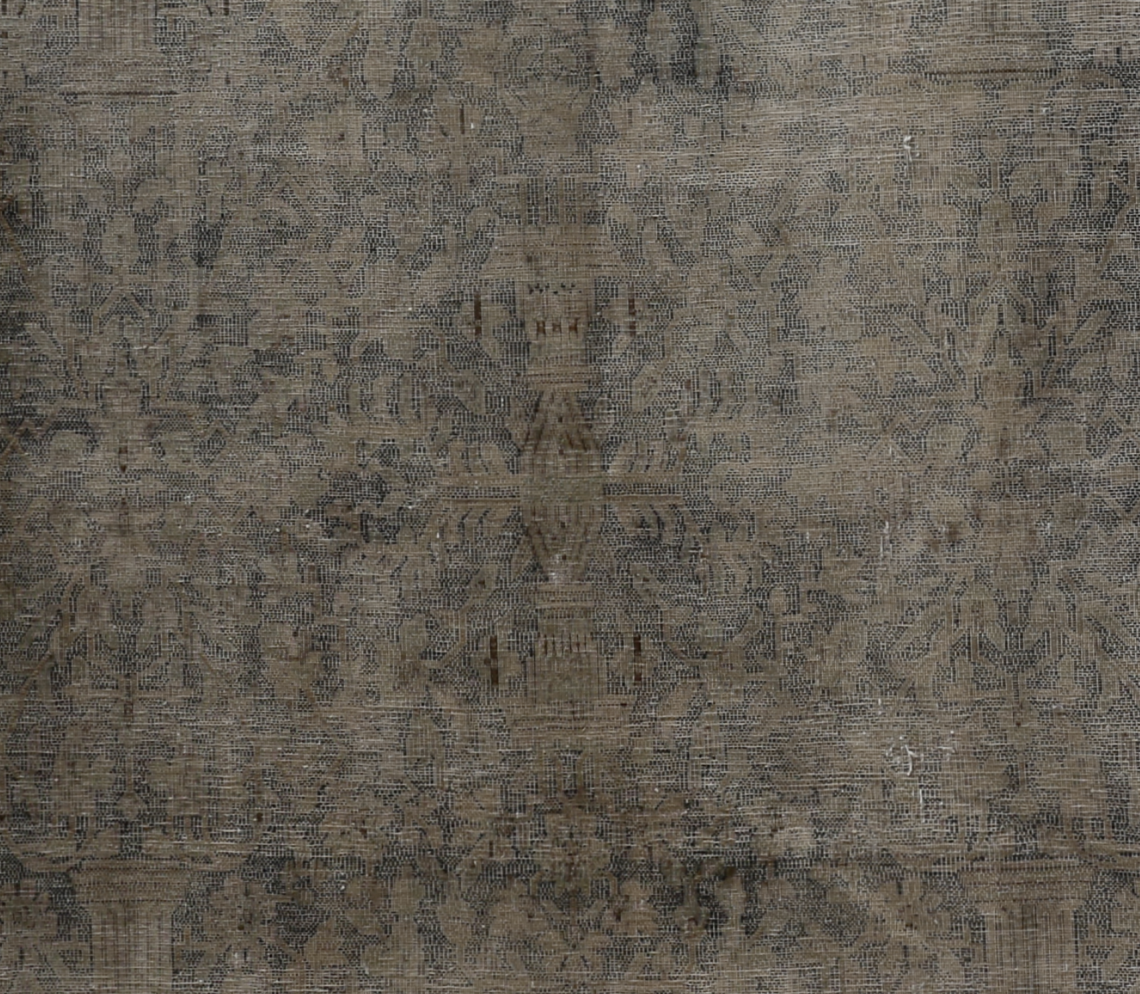 Distressed Persian Rug